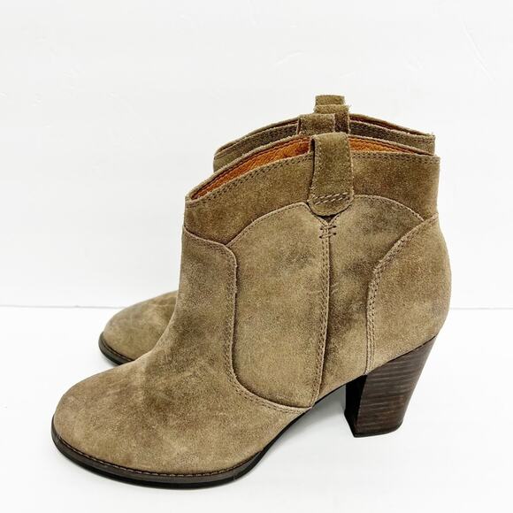 Clarks Indigo Women Heel Booties Shoes Size 7M - Picture 4 of 5